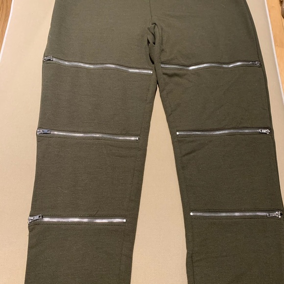 Olive Sweatpants - Picture 2 of 3